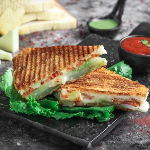 Veg cheese grilled sandwich