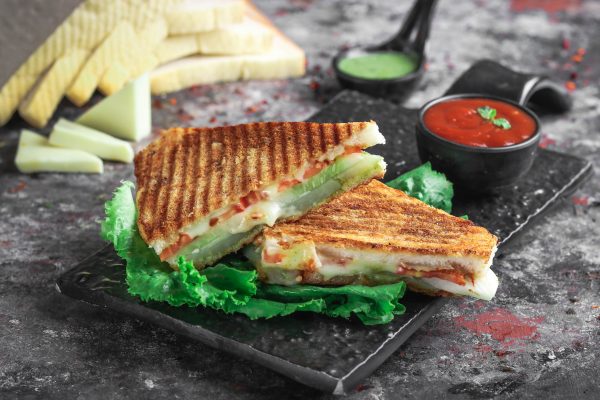 Veg cheese grilled sandwich